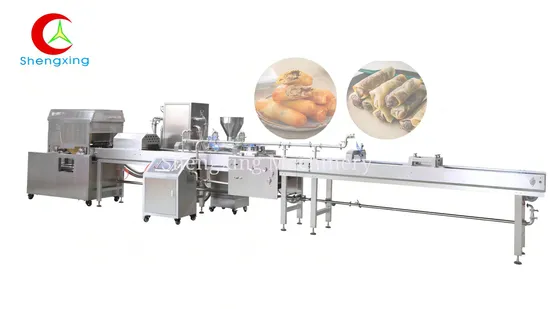 Ligne automatique de fabrication de raviolis wonton