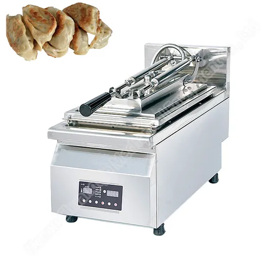 Machine à frire pour gyozas, friteuse à boulettes, machine à frire pour samosas, équipement pour gyozas frits, friteuse pour gyozas, poêle à boulettes, cuiseur à gyozas, machine à boulettes frites