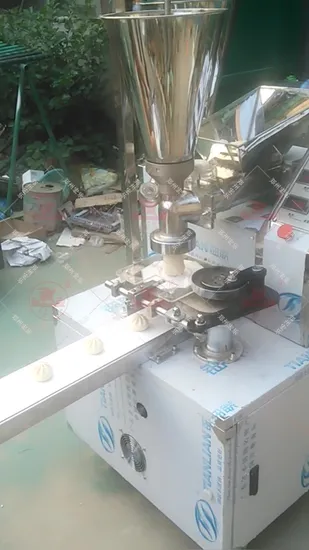 Machine automatique de fabrication de petits pains farcis à la vapeur Baozi Momo