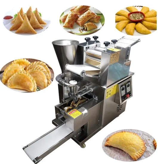 Machine à samosas et empanadas automatique en acier inoxydable, meilleur prix, machine à gyozas surgelés, machine à boulettes