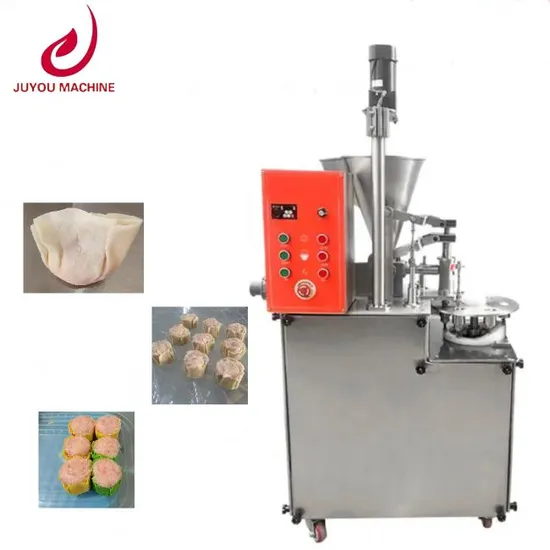 Nouvelle arrivée entièrement automatique faisant le processeur d'algues Shumai Shumai Machine ronde Siomai