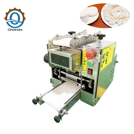 Machine d'emballage de récipients pour raviolis wonton