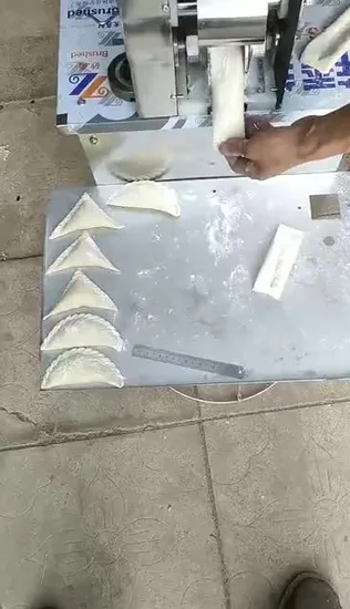 Machine de fabrication de samosas, wontons et pâtes alimentaires, fabricant de boulettes en Chine, Hl