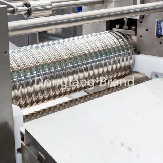Machine de fabrication de pâtes wonton 500 kg/h, ligne de production de nouilles fraîches, machine de fabrication de nouilles humides